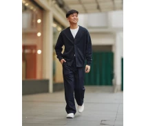 Придбати - чоловічий кардигани  Кардиган UNIQLO кофта на гудзиках 1159822003 (Чорний XXL) (art952616)