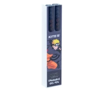 Придбати - гелеву ручку  Ручка гелева Kite пиши-прай Naruto синя, 2 шт в пеналі (NR24-069)