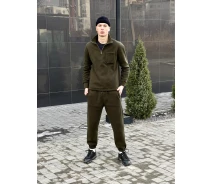 Придбати - чоловічий спортивний костюм  Флісовий спортивний костюм Intruder Fleece кольору хакі (p107-0023-M)