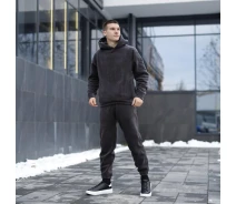 Придбати - чоловічий спортивний костюм  Флісовий спортивний костюм Pobedov Mariot темно-сірий (p107-0078-S)