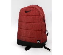 Придбати - рюкзак  Чоловічий міський рюкзак "Матрац" бордового кольору (p10-0008)