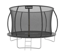 Придбати - батут  Батут із внутрішньою захисною сіткою 252 см leobro premium pro 8ft black (LB-LBPPRO-8FTBLACK)