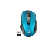 Придбати - мишку для ноутбука  Мишка Defender Prime MB-053 Silent Wireless Turquoise (52054)