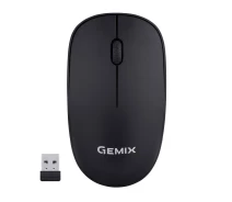 Придбати - мишку для ноутбука  Мишка Gemix GM195 Wireless Black (GM195Bk)