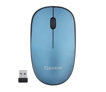 Придбати - мишку для ноутбука  Мишка Gemix GM195 Wireless Blue (GM195Bl)