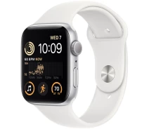 Придбати - смарт-годинник  Смарт-годинник Apple Watch SE 2 GPS 44mm Silver Aluminium Case with White Sport Band - Regular, Model A2723 (Grade C) Seller Refurbished (MNK23)
