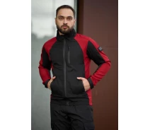 Придбати - чоловічу куртку  Чорно-червона чоловіча вітровка від Intruder iForce (p101-0388-L)