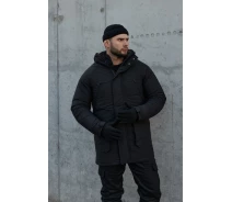 Придбати - чоловічу парку  Чоловіча парка на зиму Intruder чорного кольору Arctic (p101-0354-XXL)
