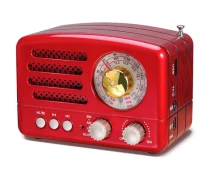 Придбати - радіоприймач  Радіоприймач PRUNUS Retro FM/AM/MP3/Bluetooth-динамік
