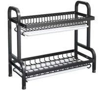 Придбати - сушилку для посуду  Сушарка з подвійним рівнем XPRO Double Layered Bowl Rack (44406-_676)