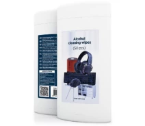 Придбати - чистящее средство для техники и электроники  Салфетки Gembird Alcohol cleaning wipes (50 pcs), micro-fiber (CK-AWW50-01)