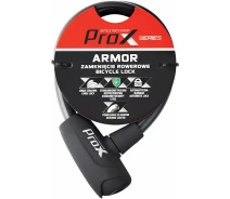 Придбати - велозамок  Замок ProX Armor під ключ 12 х 600 мм. чорний (A-Z-0336)