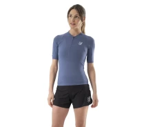 Придбати - жіночу футболку  Футболка жіноча Compressport Trail Racing SS Top Indigo S (ATSW4915134S)