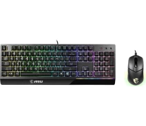 Придбати - аксесуар до ноутбука  Комплект (клавіатура + ведмедик) MSI Vigor GK30 COMBO Black UA (S11-04UA212-CLA)