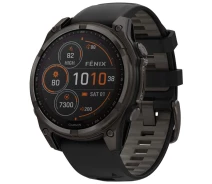 Придбати - смарт-годинник  Смарт-годинник Garmin fenix 8 47mm,Saph Solar,CrbnGry Ti/Blk,Blk/PblGryBnd (010-02906-11)