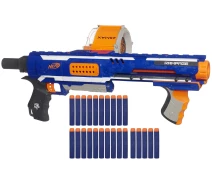 Придбати - іграшкову зброю  Бластер Нерф Н-Страйк Еліт Ремпейдж NERF N-Strike Elite Rampage Blaster Hasbro Економ упаковка (98697)