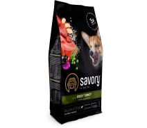 Придбати - корм для собаки  Сухий корм для стерилізованих собак Savory All Breed Sterilised rich in FreshTurkey зі свіжим м'ясом індички 3 кг (4820232631508)