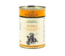 Придбати - корм для собаки  Консервований корм Hubertus Gold для цуценят та молодих собак з куркою 400 г (4050001113199)