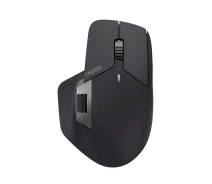 Придбати - мишку для ноутбука  Миша Rapoo MT760 mini з комбінованим підключенням, з бічним коліском, безшумна, 4000 DPI, light black