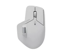 Придбати - мишку для ноутбука  Миша Rapoo MT760 mini з комбінованим підключенням, з бічним коліском, безшумна, 4000 DPI, gray white
