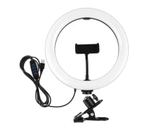 Придбати - набір блогера  Набір блогера Puluz Ring USB LED lamp PKT3126B 10.2" + зажим (PKT3126B)