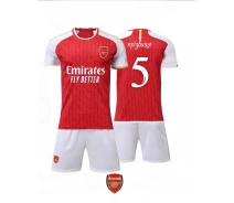 Придбати - дитячу спортивну форму  Форма футбольна дитяча ARSENAL домашня 24/25 з вашим прізвищем та номером розмір 24, ріст 130-135, червоний-білий (CO-6276_24_вік_10років,_ро)