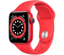 Придбати - смарт-годинник  Смарт-годинник Apple Watch Series 6 GPS, 40mm PRODUCT(RED) Устаткування для виробництва PRODUCT(RED) Sport Band - Regular, A2291 (Grade C) Seller Refurbished (M00A3)
