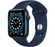 Придбати - смарт-годинник  Смарт-годинник Apple Watch Series 6 GPS, 44mm Blue Aluminium Case with Deep Navy Sport Band - Regular, Model A2292 (Grade C) Seller Refurbished (M00J3)