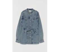 Придбати - куртку женскую  Куртка джинсова H&M XS блакитний 31038337760