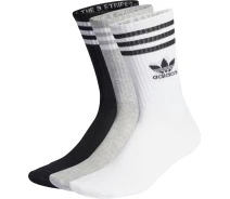 Придбати - чоловічу шкарпетку  Шкарпетки Adidas MID CUT CREW 3P білі, сірі, чорні (3 пари) IL5023 Розмір 37-39 (IL5023_37-39)