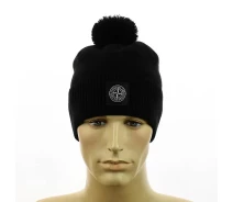 Придбати - чоловічу шапку  Молодіжна шапка з вишивкою "Stone Island"
