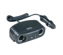 Придбати - розгалужувач і прикурювач  Розгалужувач RinG RMS7 на 2 гнізда + 1 USB