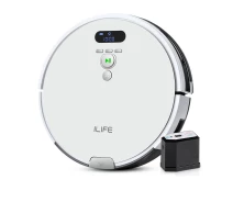 Придбати - роботі-пылесосів  Робот-пилосос ILIFE V8 Plus білий для сухого та вологого прибирання, планове очищення