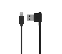 Придбати - кабель та перехідник  Кабель для зарядки WK WKC-006i Junzi USB-Lightning 1 м Black