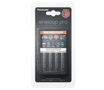 Придбати -  Зарядний пристрій для акумуляторів Panasonic Smart-Quick Charger+Eneloop Pro +4*AA 2500 mAh NI-MH (K-KJ55HCD40E)