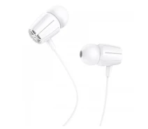 Придбати - навушники  Навушники HOCO Graceful universal earphones with mic M88 вакуумна гарнітура біла 6931474754721 (107827)