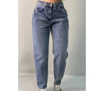 Придбати - жіночі джинси  Джинси жіночі SL 9001 MOM fit висока посадка великі розміри стрейчові світло-сині, світло-синій, 31, 31, 88 см, 115 см