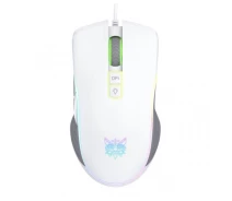 Придбати - мишку для ноутбука  Миша ONIKUMA Gaming CW908 дротова ігрова RGB підсвічування біла (108787)