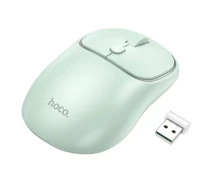 Придбати - мишку для ноутбука  Бездротова миша Hoco GM25 Royal Dual-Mode Business Wireless Mouse Green