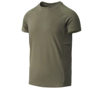 Придбати - чоловічу футболку  Футболка Helikon-Tex Термоактивна Functional T-shirt - Quickly Dry - Olive Green розмір M (TS-FUN-QD-02-B04)
