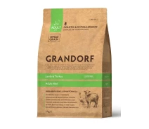 Придбати - корм для собаки  Сухий корм Grandorf Lamb and Turkey Adult Mini для собак малих порід з ягнятком та індичкою 1 кг (93101)