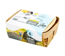 Придбати - продовольственный товар  Яйця цесарки харчові 6 шт Шаничі (4820278380071)