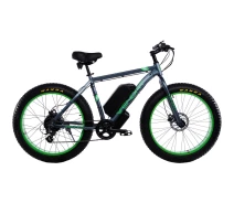 Придбати - електровелосипед  Електровелосипед WENDAT FATBIKE 26" 48V 19Ah 1000W рама 20" зі знімною батареєю сіро-зелений