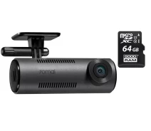 Придбати - автомобільний відеореєстратор  Xiaomi 70Mai M310 Smart Dash Cam CN прошивка + додаткове кріплення на присосці та чохол MicroSD 64gb UHS-1