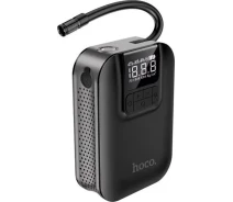 Придбати - автокомпресор  Автомобільний насос Hoco S53 Breeze Portable Smart Air Pump Black