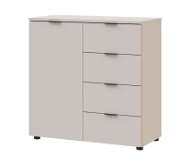 Придбати - комод  Комод Doros Рон 1 1 фасад 4 ящики Кашемір 80х38х81 (41516043) (2285122800)