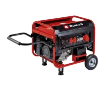 Придбати - генератор  Генератор Einhell TC-PG 65/E5, 230В/380В, 3.6кВт (макс. 6.51кВт), електростарт, 25л, 83кг (4152610) (874183-01)