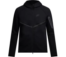 Придбати - чоловічу толстовку  Толстовка Nike TECH FULL-ZIP WINDRUNNER HOODIE чорна HV0949-010 Розмір L (HV0949-010_L)
