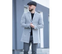 Придбати - чоловіче пальто  Пальто Trend Collection 2042 Сірий 52