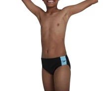 Придбати - дитячі плавки  Плавки дитячі Boom Logo Splice 5cm Brief Jm Black/Blue Speedo (8-12868F888) 15-16